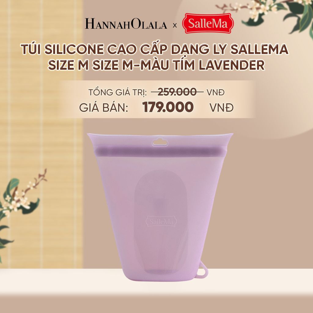  TÚI SILICONE CAO CẤP SALLEMA - DEAL 15 - A1988 