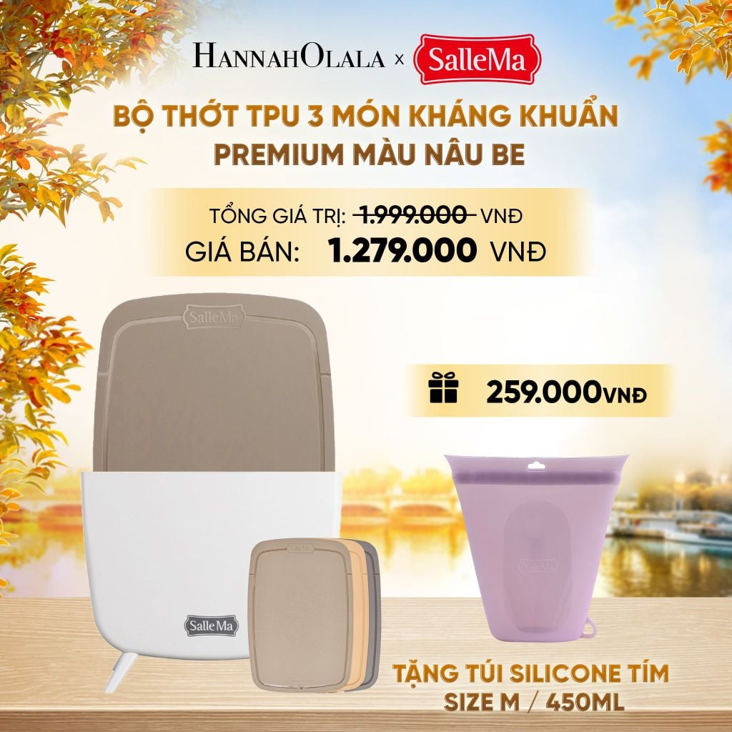  THỚT TPU KHÁNG KHUẨN CAO CẤP SALLEMA PREMIUM - DEAL 15 - E1687 