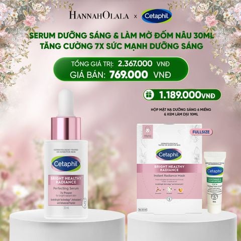  DEAL 15: TINH CHẤT LÀM SÁNG DỊU LÀNH CHO DA NHẠY CẢM CETAPHIL BRIGHT HEALTHY RADIANCE SERUM 30ML 