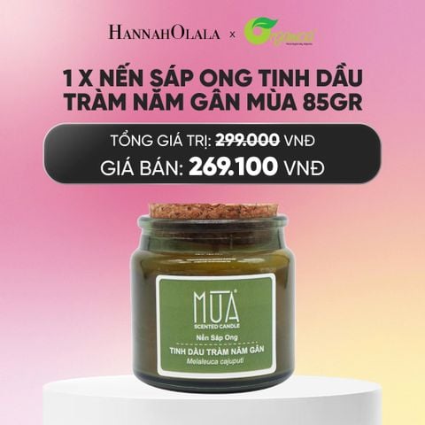  NẾN SÁP ONG TINH DẦU MÙA 85GR - DEAL 15_A782 