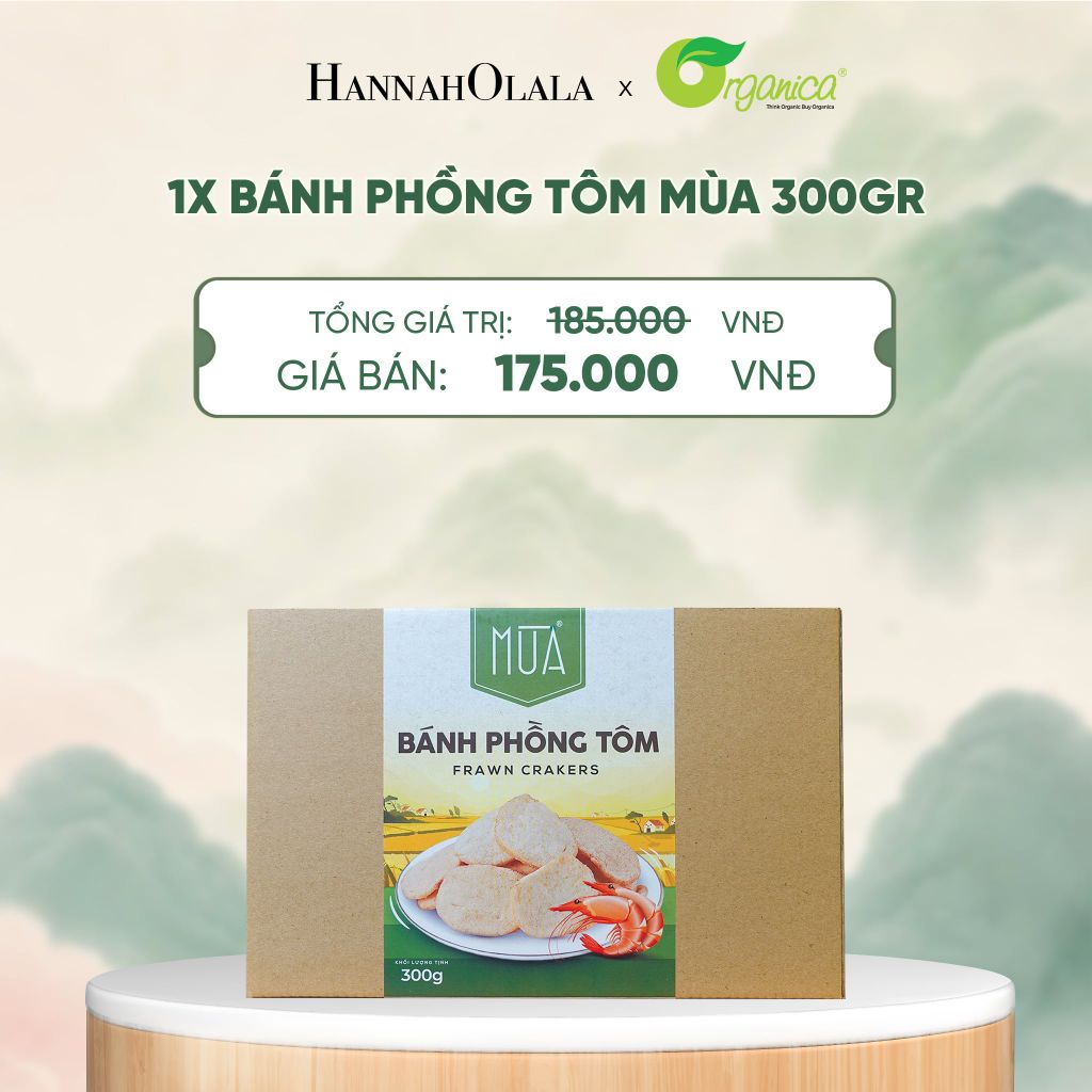  BÁNH PHỒNG TÔM MÙA 300GR - A1908 