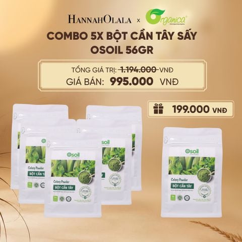  BỘT CẦN TÂY SẤY OSOIL 56GR (14 GÓI - 4GR/1 GÓI) - DEAL 15 - E84 