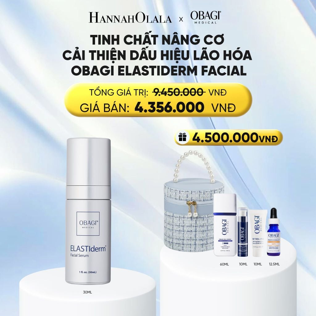  TINH CHẤT NÂNG CƠ CẢI THIỆN DẤU HIỆU LÃO HÓA OBAGI ELASTIDERM FACIAL 30ML - DEAL 15 