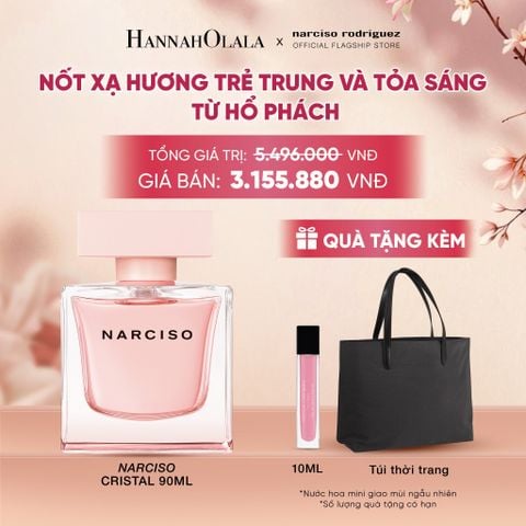  NƯỚC HOA NARCISO RODRIGUEZ NN CRISTAL EAU DE PARFUM 90ML - DEAL 15 - A3006 