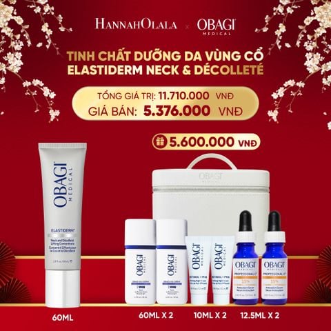  DEAL 15: TINH CHẤT DƯỠNG DA VÙNG CỔ OBAGI ELASTIDERM NECK AND DÉCOLLETÉ CONCENTRATE 60ML 