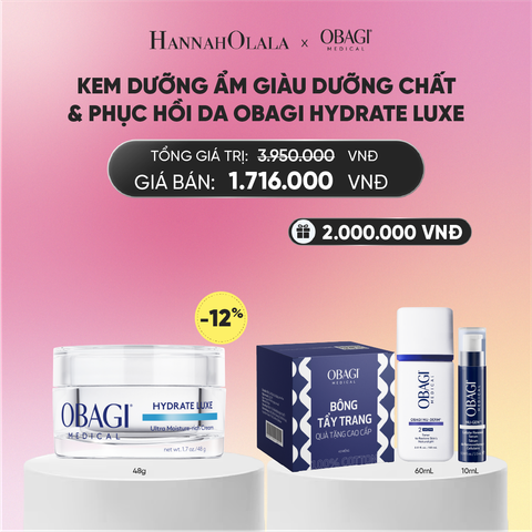  KEM DƯỠNG ẨM GIÀU DƯỠNG CHẤT & PHỤC HỒI DA OBAGI HYDRATE LUXE 48G - DEAL 15_A872 
