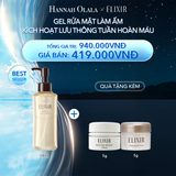  DEAL 15: GEL RỬA MẶT SẠCH SÂU, DƯỠNG ẨM ELIXIR CLARIFYING WARM CLEANSER 