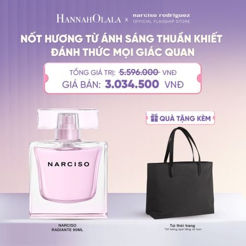  NƯỚC HOA NỮ NARCISO RODRIGUEZ NARCISO EAU DE PARFUM RADIANTE 90ML - DEAL 15 - A1260 