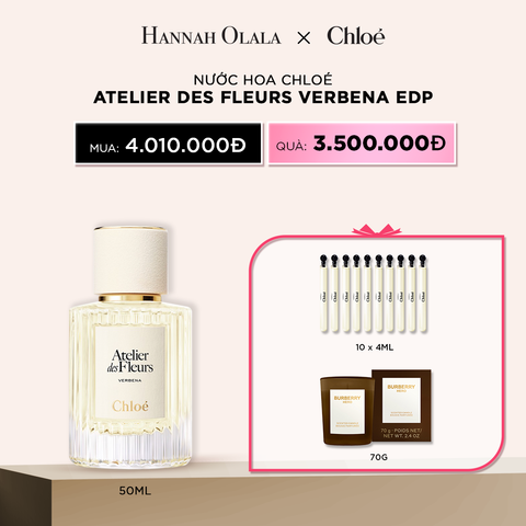  DEAL 15: NƯỚC HOA CHLOE ATELIER DES FLEURS VERBENA EDP 50 ML 