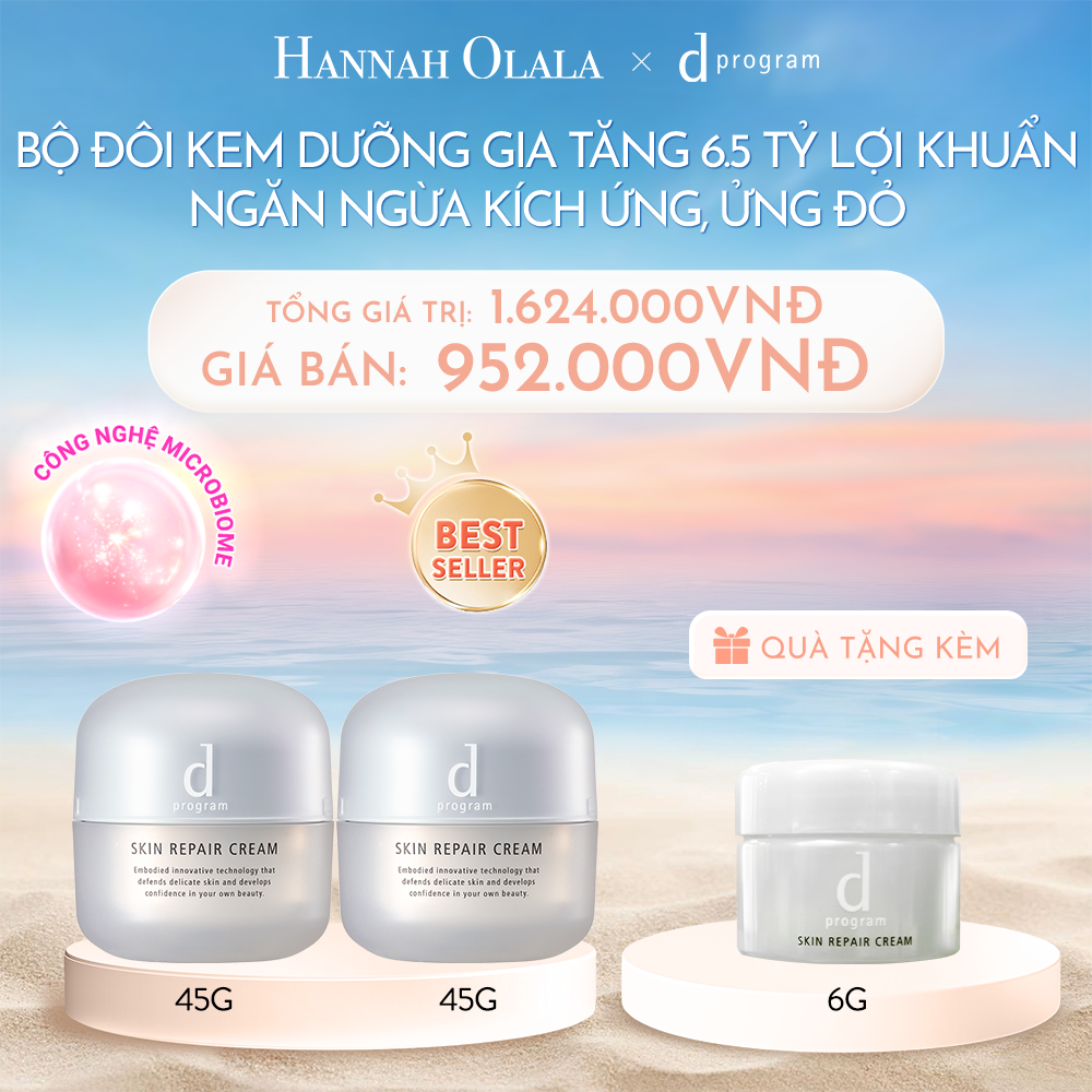  C383_DEAL 1: BỘ ĐÔI KEM DƯỠNG ẨM VÀ PHỤC HỒI DA D PROGRAM SKIN REPAIR CREAM 45G 