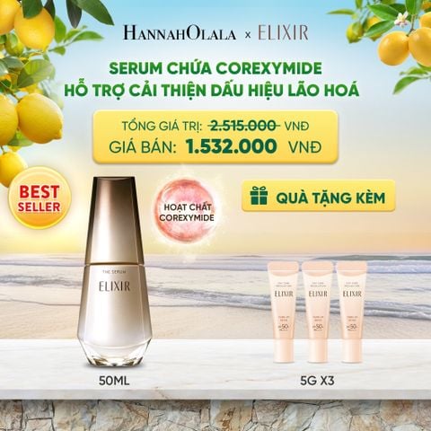  SERUM KÍCH HOẠT TRẺ HÓA LÀN DA ELIXIR THE SERUM AA 50ML - DEAL 16 