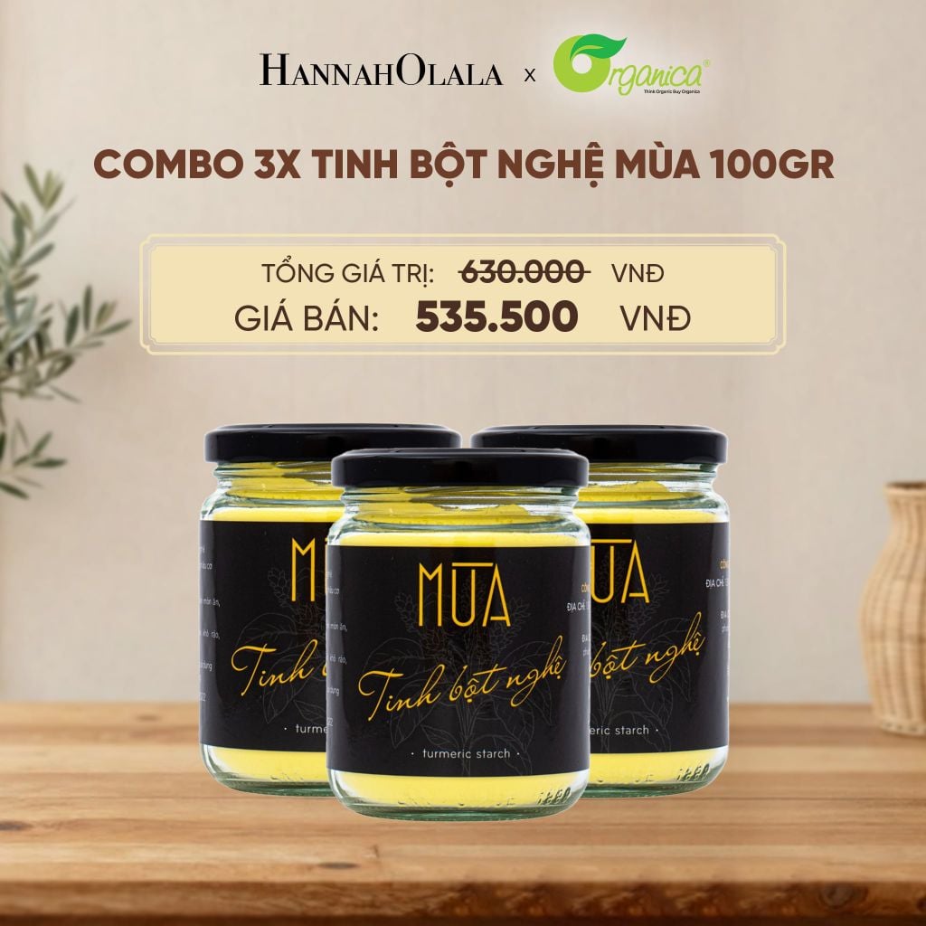  TINH BỘT NGHỆ MÙA 100GR - D278 