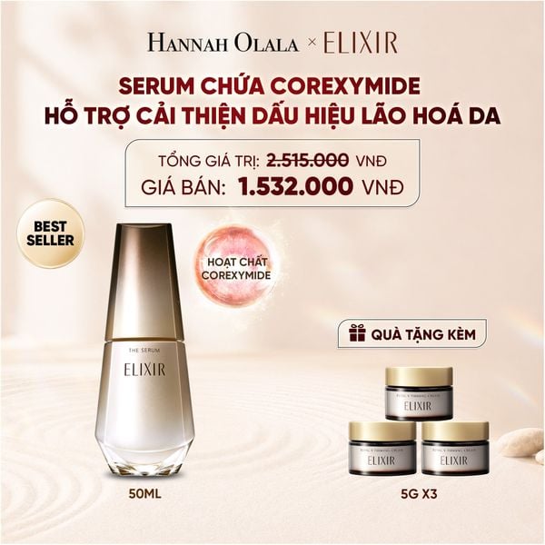  SERUM KÍCH HOẠT TRẺ HÓA LÀN DA ELIXIR THE SERUM AA 50ML - DEAL 16 
