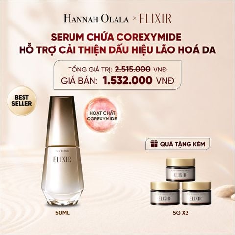  SERUM KÍCH HOẠT TRẺ HÓA LÀN DA ELIXIR THE SERUM AA 50ML - DEAL 16 