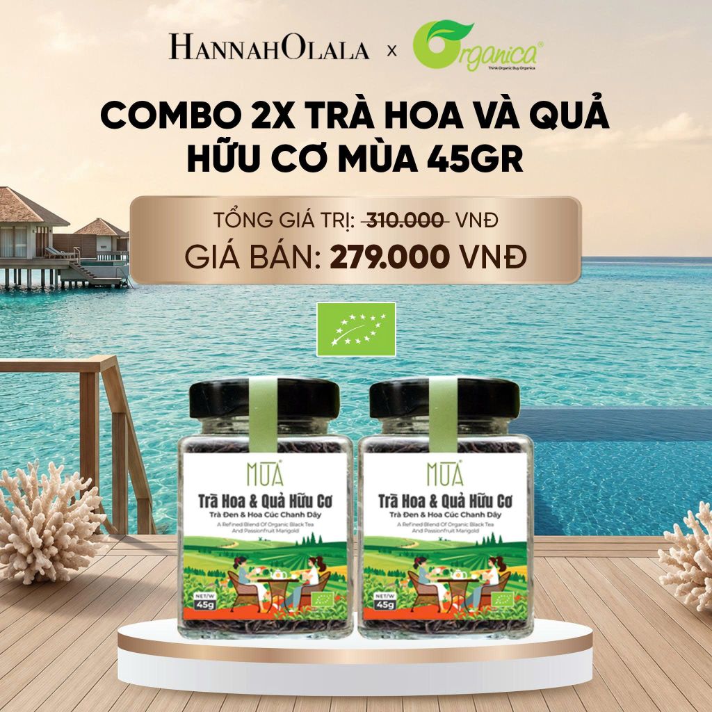  TRÀ HOA VÀ QUẢ HỮU CƠ MÙA 45GR - DEAL 16 
