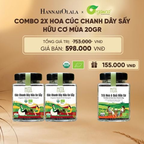  HOA CÚC CHANH DÂY SẤY HỮU CƠ MÙA 20 GR - E263 