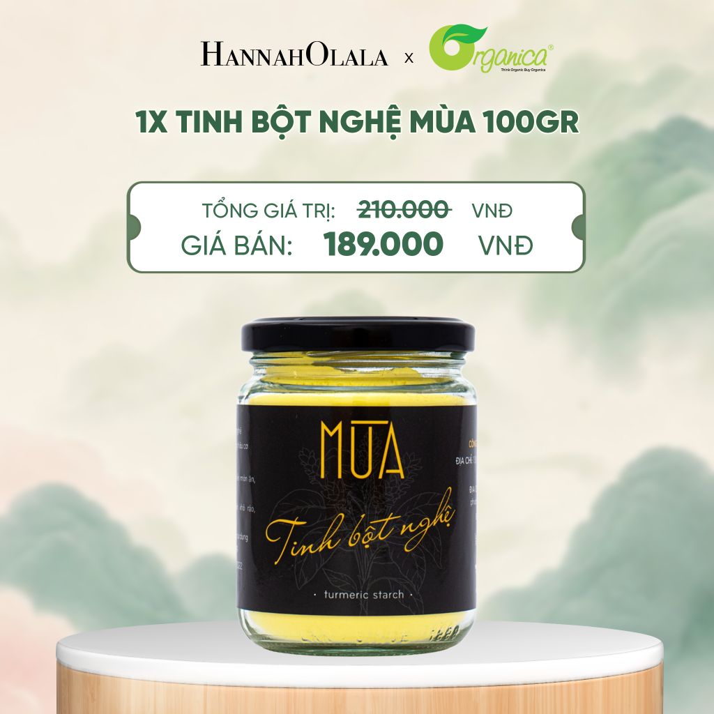  TINH BỘT NGHỆ MÙA 100GR - A1911 