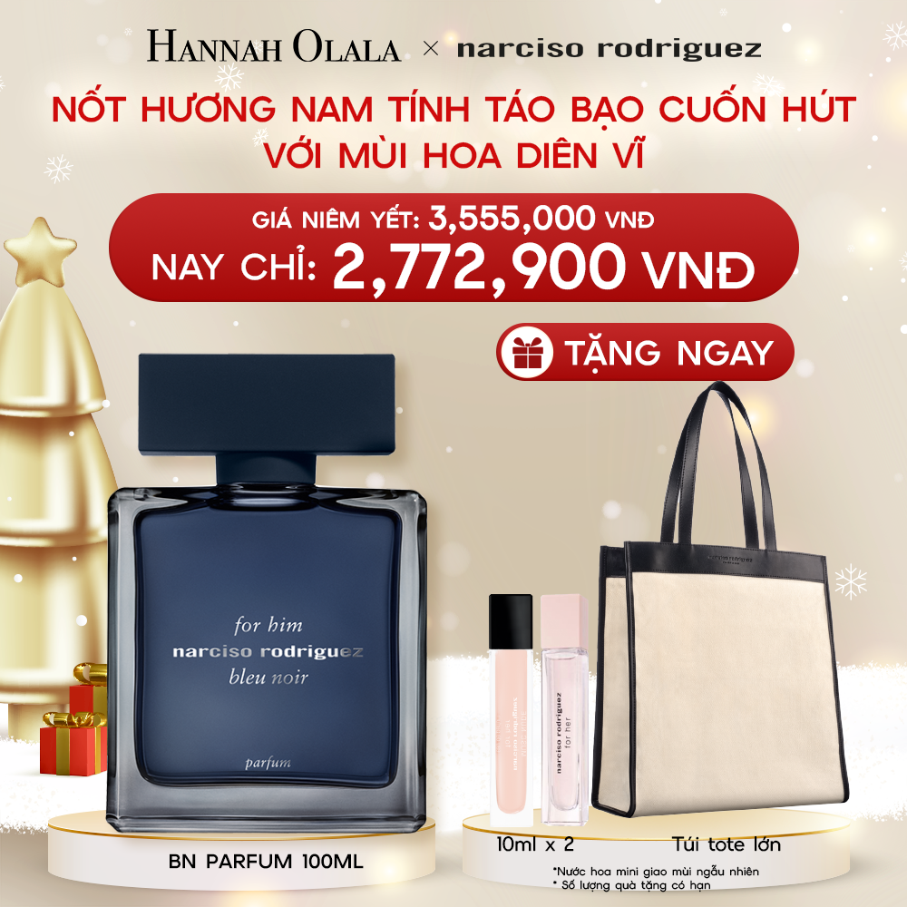  A227_DEAL 16: Nước Hoa nam Narciso Rodriguez For Him Bleu Noir Parfum 100ml 