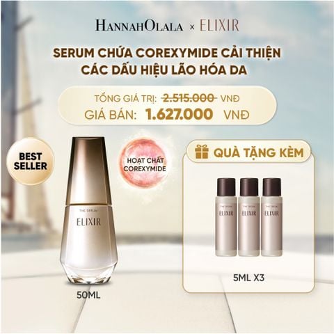  SERUM KÍCH HOẠT TRẺ HÓA LÀN DA ELIXIR THE SERUM AA 50ML - DEAL 16 