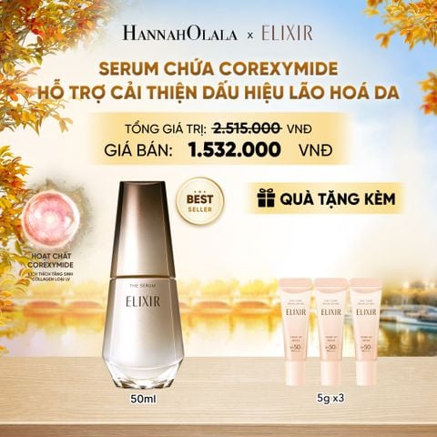  SERUM KÍCH HOẠT TRẺ HÓA LÀN DA ELIXIR THE SERUM AA 50ML - DEAL16 - E138 