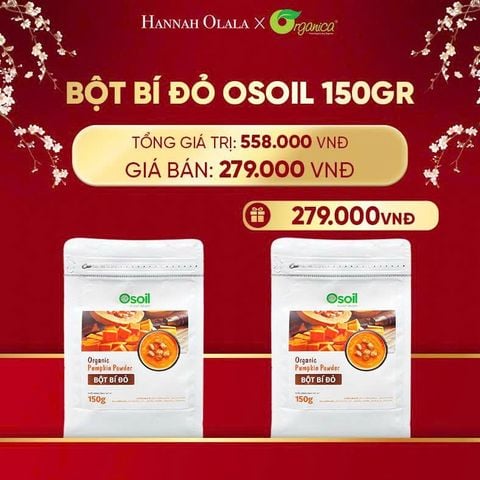  DEAL 16: BỘT BÍ ĐỎ OSOIL 150GR 