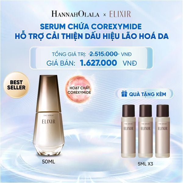  SERUM KÍCH HOẠT TRẺ HÓA LÀN DA ELIXIR THE SERUM AA 50ML - DEAL 16 