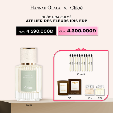  DEAL 16: NƯỚC HOA CHLOE ATELIER DES FLEURS IRIS EDP 50 ML 
