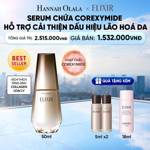  SERUM KÍCH HOẠT TRẺ HÓA LÀN DA ELIXIR THE SERUM AA 50ML - DEAL 16 