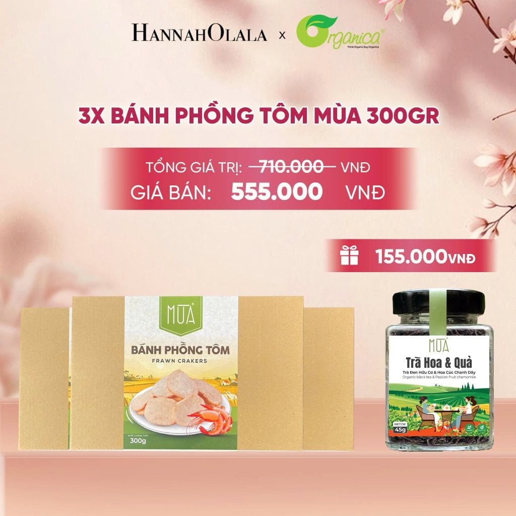  BÁNH PHỒNG TÔM MÙA 300GR - A202 