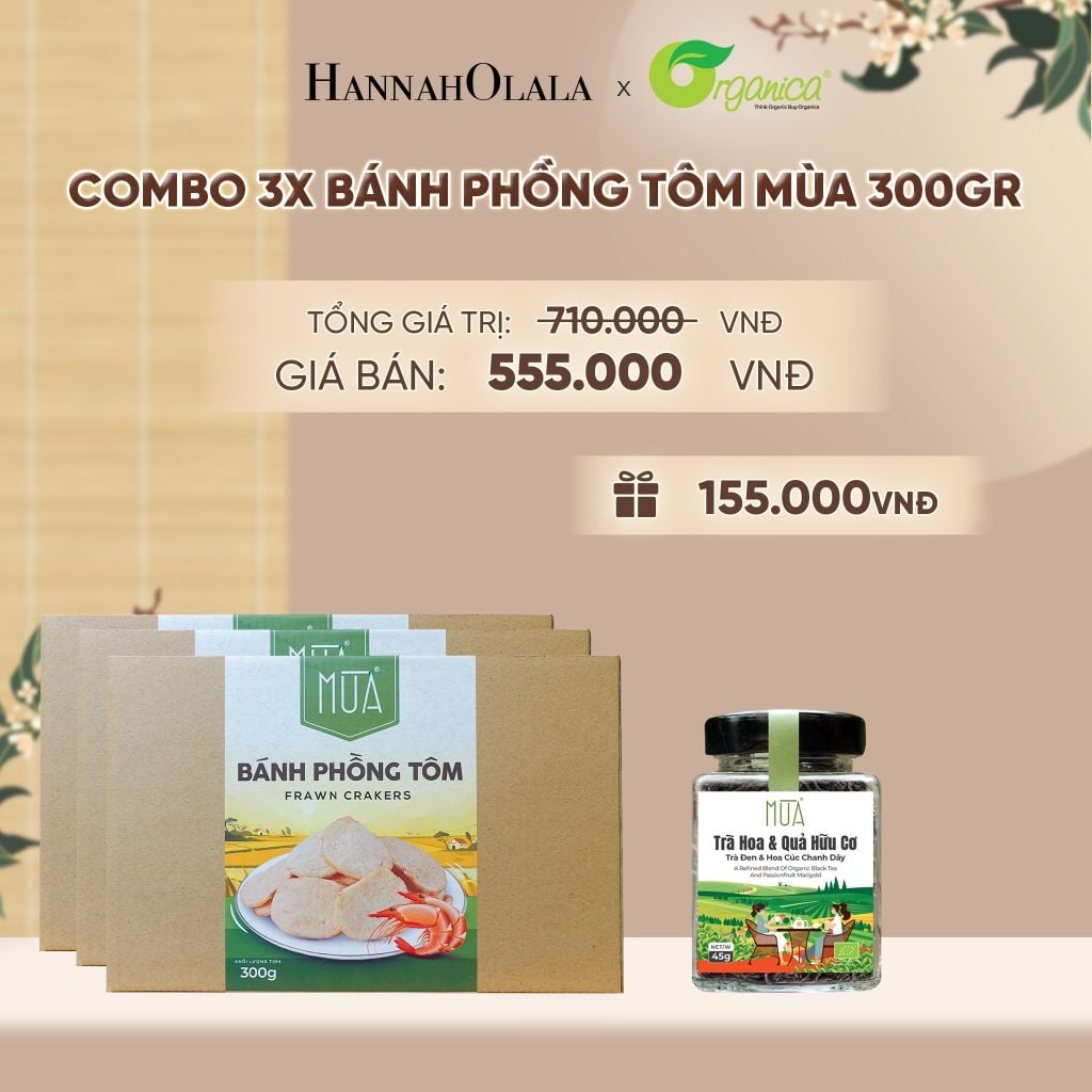  BÁNH PHỒNG TÔM MÙA 300GR - A1468 