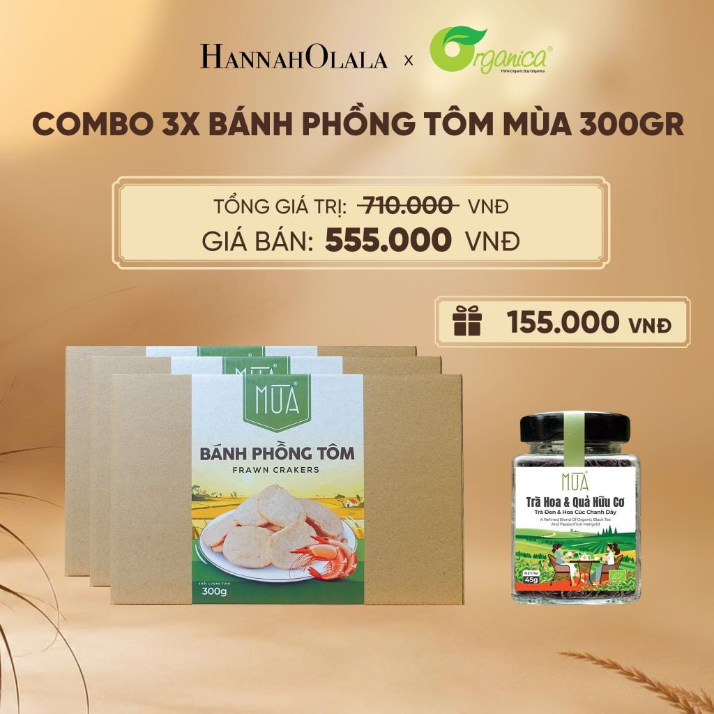  BÁNH PHỒNG TÔM MÙA 300GR - E266 