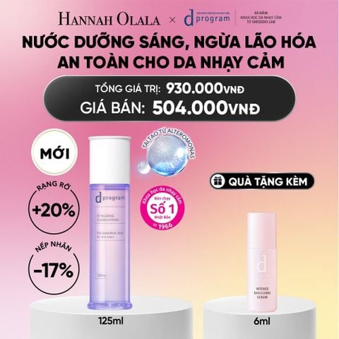  NƯỚC DƯỠNG ẨM SÁNG DA DPROGRAM VITALIZING CLEAR LOTION 125ML - DEAL 17_A1745 
