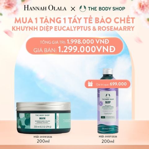  A867_DEAL 17: MUA 1 TẶNG 1 TẨY TẾ BÀO CHẾT BREATH WHISKED BODY POLISH 200ML 