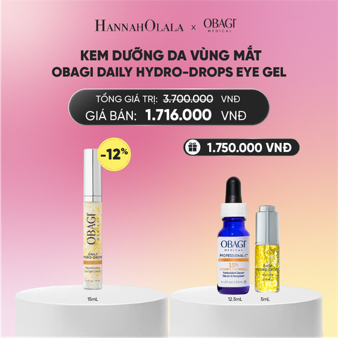  KEM DƯỠNG DA VÙNG MẮT DAILY HYDRO-DROPS EYE GEL 15ML - DEAL 17_A873 