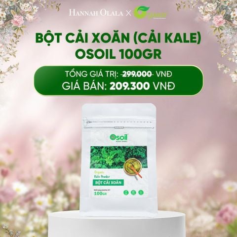  E583_DEAL 17: BỘT CẢI XOĂN (CẢI KALE) OSOIL 100GR 