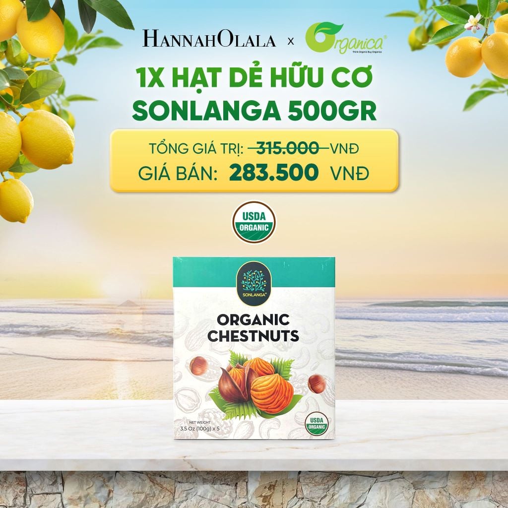  HẠT DẺ HỮU CƠ SONLANGA 500GR - DEAL 17 