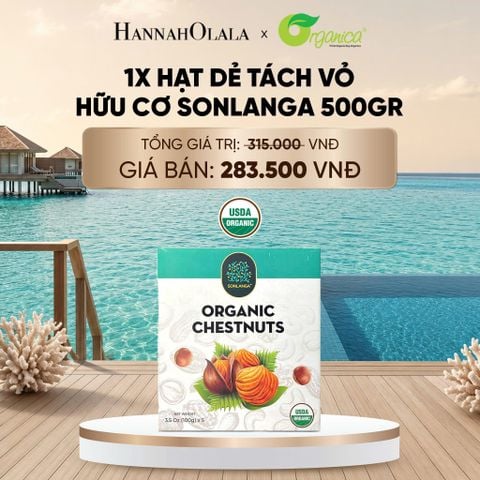  HẠT DẺ HỮU CƠ SONLANGA 500GR - DEAL 17 