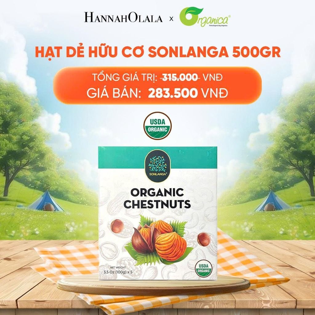  HẠT DẺ HỮU CƠ SONLANGA 500GR - DEAL 17 