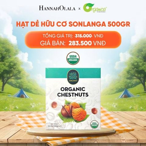  HẠT DẺ HỮU CƠ SONLANGA 500GR - DEAL 17 