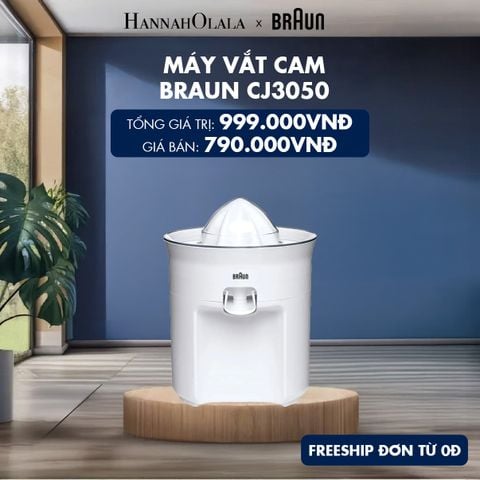 MÁY VẮT CAM BRAUN CJ3050 
