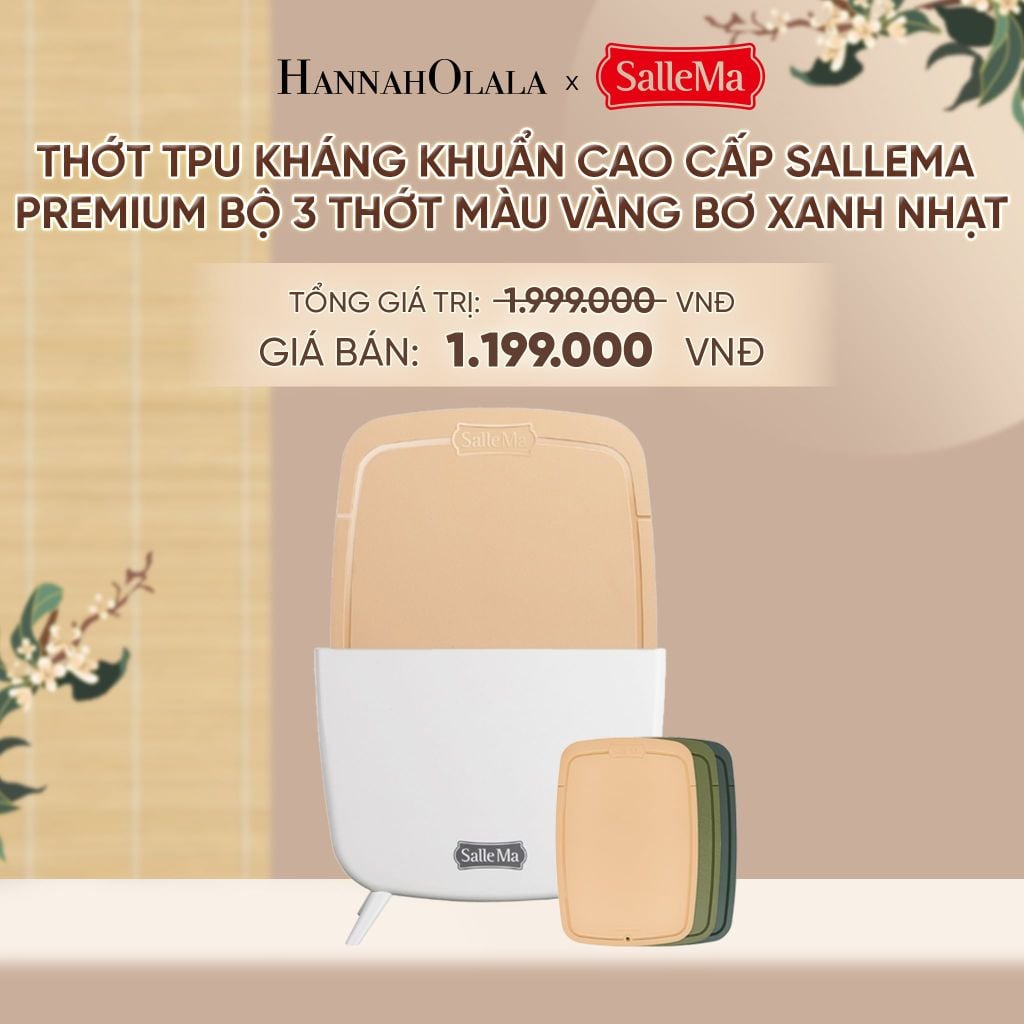  THỚT TPU KHÁNG KHUẨN CAO CẤP SALLEMA PREMIUM - DEAL 18 - A1996 