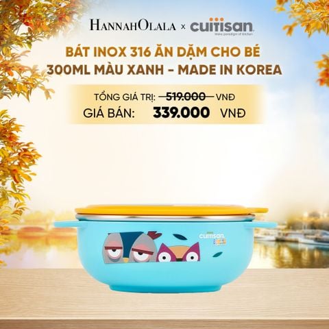  BÁT INOX CUITISAN CHO BÉ - DEAL 18 - E1611 