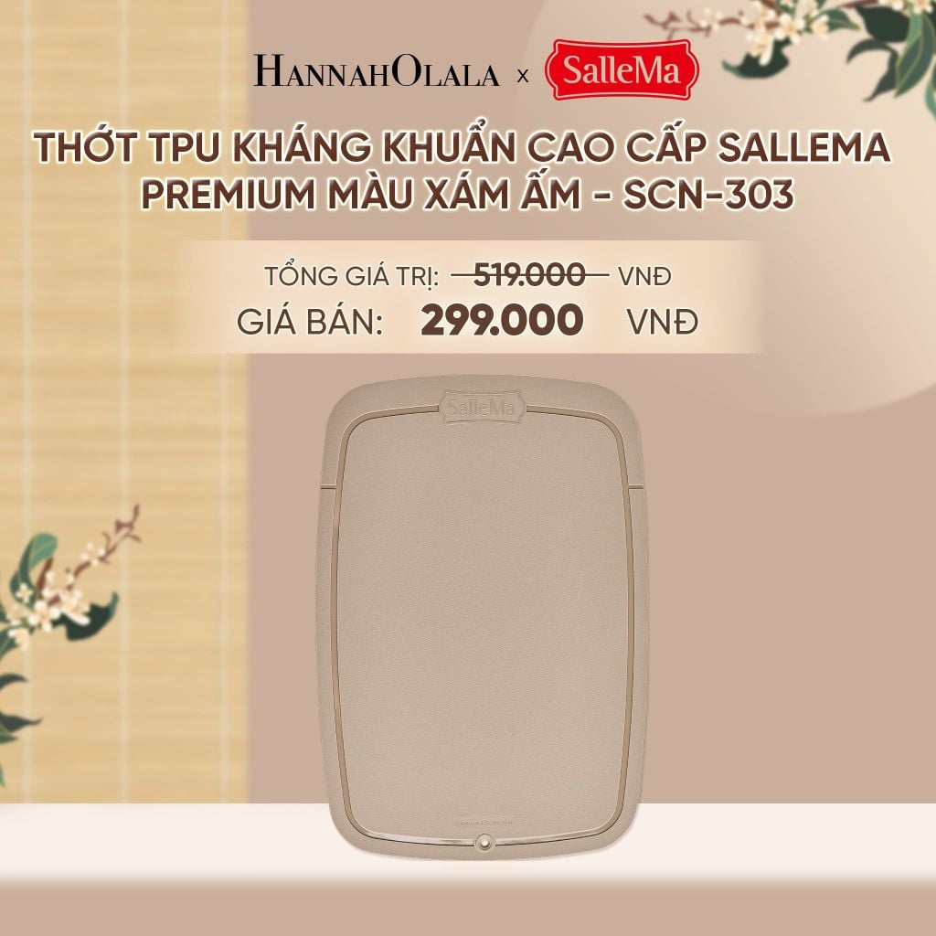  THỚT TPU KHÁNG KHUẨN CAO CẤP SALLEMA PREMIUM - DEAL 18 - A1996 
