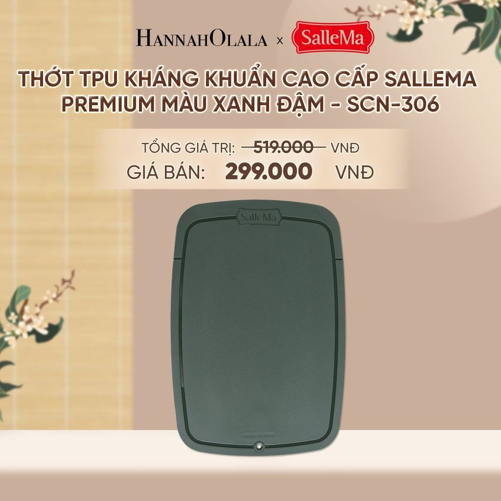  THỚT TPU KHÁNG KHUẨN CAO CẤP SALLEMA PREMIUM - DEAL 18 - A1996 