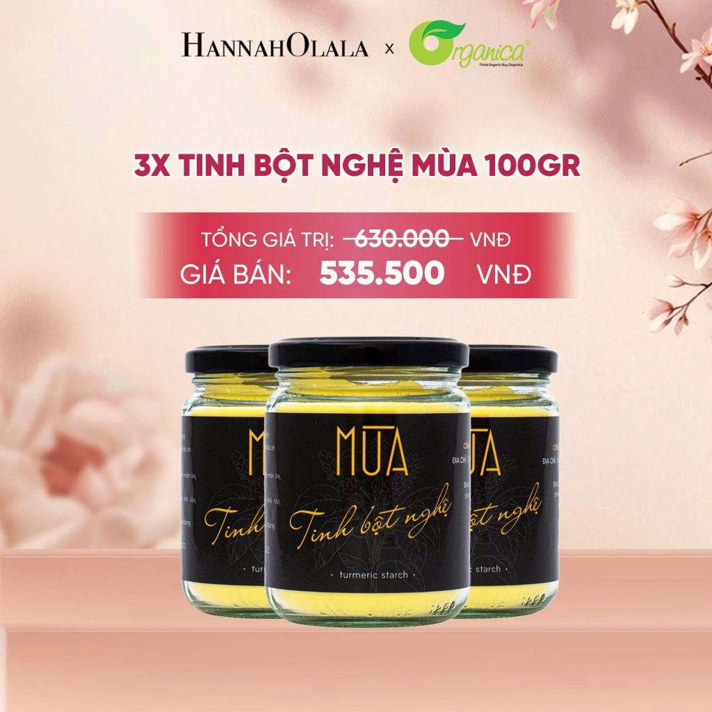  TINH BỘT NGHỆ MÙA 100GR - A44 