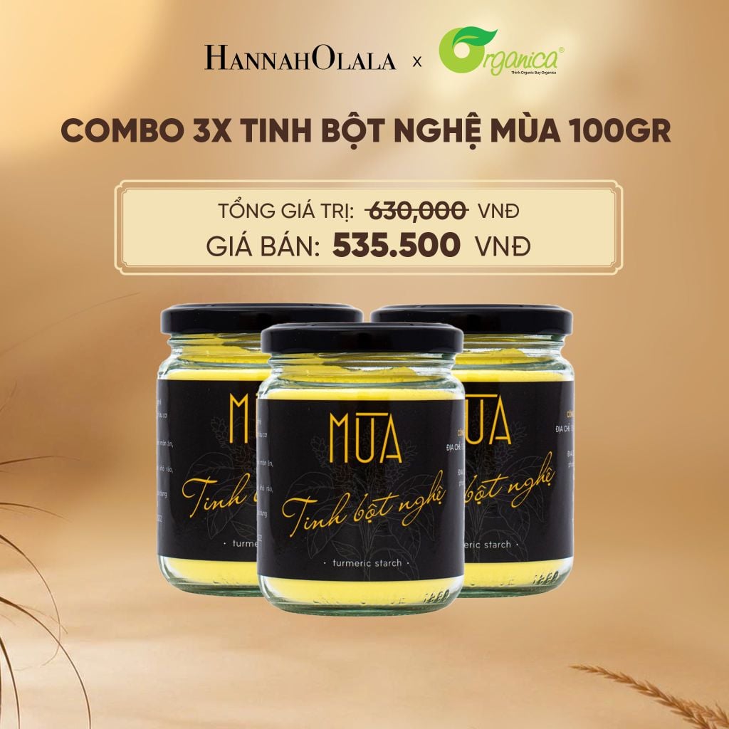  TINH BỘT NGHỆ MÙA 100GR - E269 