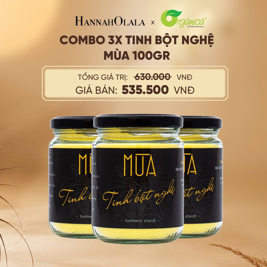  TINH BỘT NGHỆ MÙA 100GR - DEAL 18 - E89 