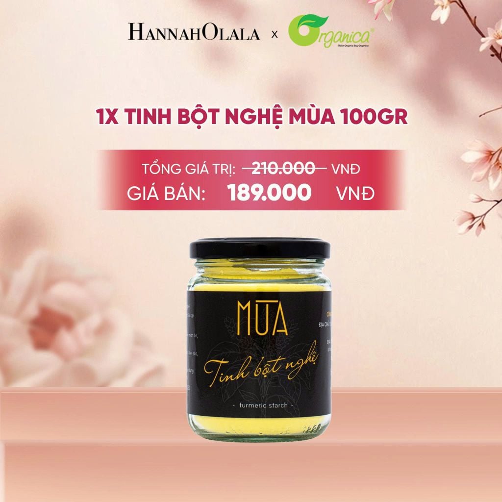  TINH BỘT NGHỆ MÙA 100GR - A44 