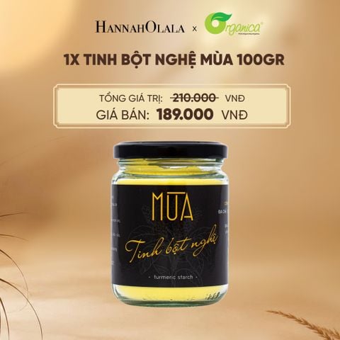  TINH BỘT NGHỆ MÙA 100GR - DEAL 18 - E89 