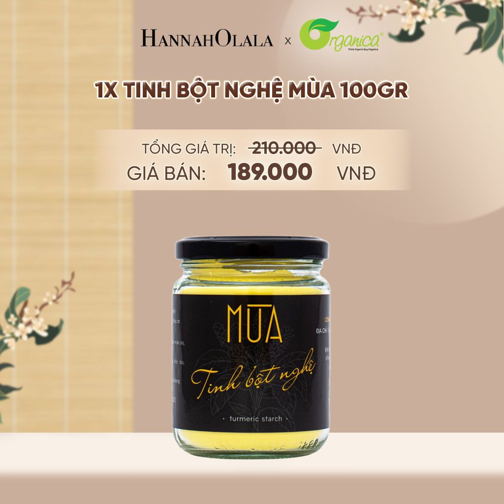  TINH BỘT NGHỆ MÙA 100GR - A1471 